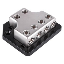 NEW SKAR AUDIO X2 4 GA INPUT TO X4 4/8 GA OUT DISTRIBUTION BLOCK SK-DIST-BLK5
