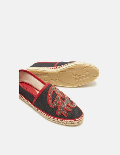 Alpargatas 39 CH Carolina Herrera Azul Cristales Swarovski CH 39 | eBay