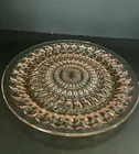 Pink Depression Glass 9” Plate Jeanette~ Buttons & Bows