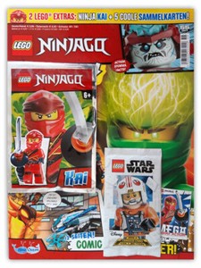 Lego Ninjago Magazin Nr 55 Comics Minifigur Kai Tcg Booster