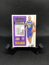 LeBron James 2020-21 Panini Contenders Season Ticket #81