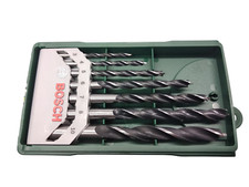 Bosch X Line Perceuse à Bois Set 7 Pièces Foret Cassette 3,4, 5,6, 7,8, 10 MM