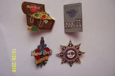キルケラン　ハードロックカフェ　ピン　４本セット Lot of 4 Hard Rock Cafe Various Pins | eBay