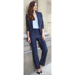 Gray/Navy/Black Two Piece Set Office Suit Womens Spring