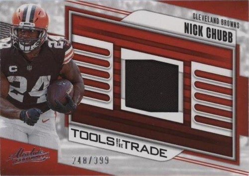 その他 2018 Panini One Football Nick Chubb Auto 2018 Panini One