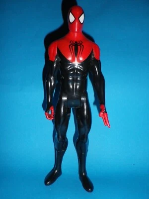 Figurine Marvel Titan hero series Spider man noir et rouge - Photo 1/2