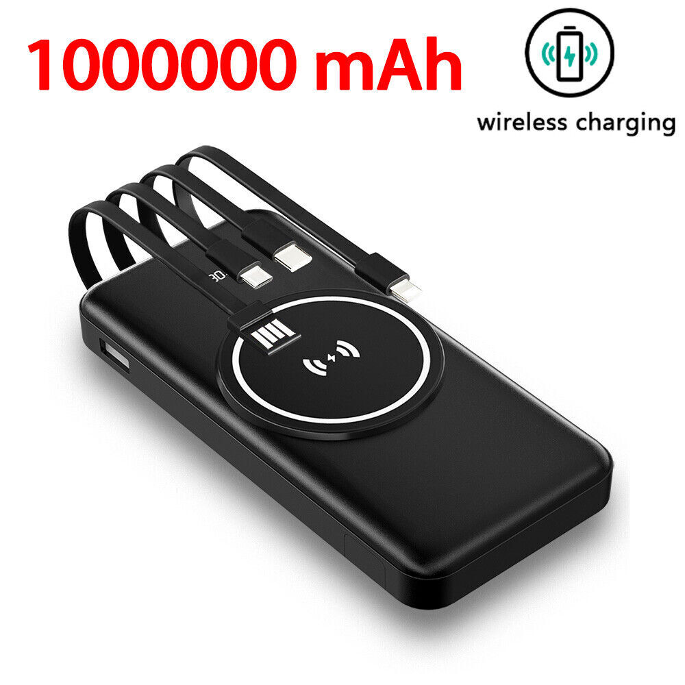 1000000mAh MagSafe Wireless Power Bank for iPhone 13/12/11 Pro Max Battery Pack-image