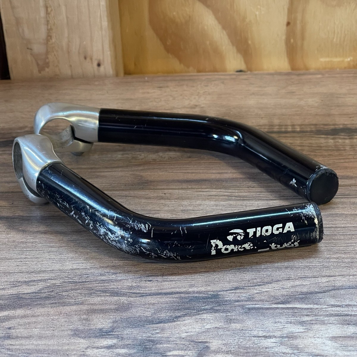 Vintage Tioga Power Studs Black Anodized Bar Ends