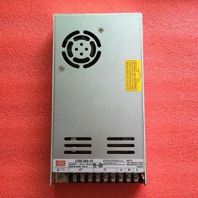 One New   LRS-350-15 15V 23.2A Switching Power Supply *cm