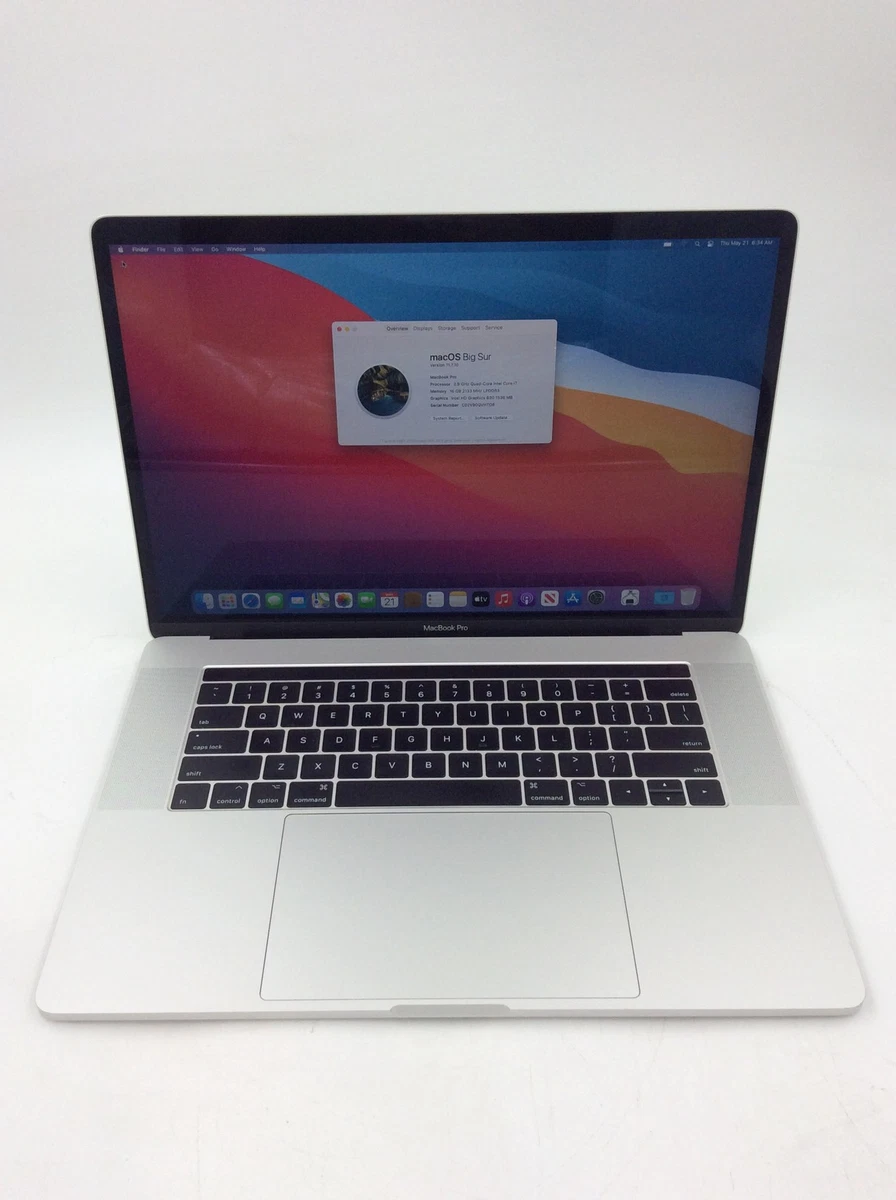 Apple MacBook Pro Intel Core i7 7th Gen. 16GB Laptops for sale - eBay