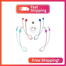 QYTOJQX Airpods Strap Magnetic Cord Anti-Lost Leash Sports String, 4 PCS Colorfu