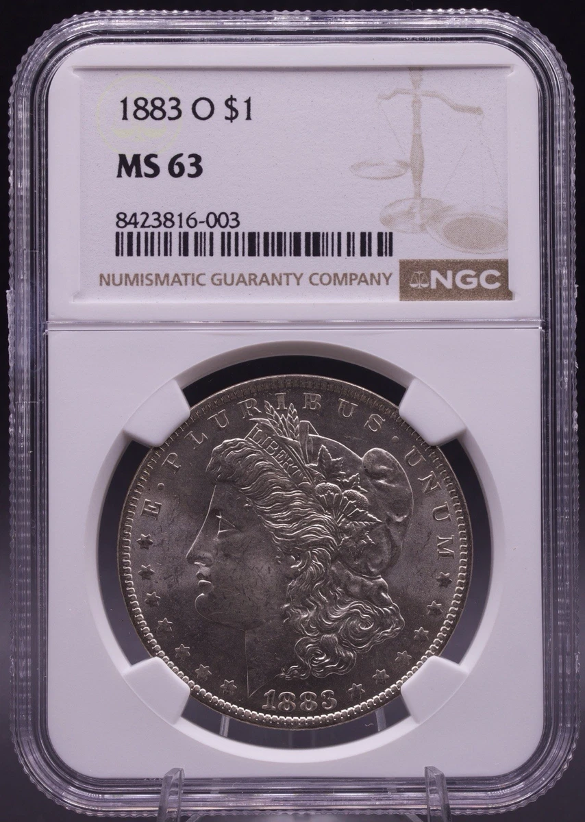 MS 63 Graded 1883 Year Morgan US Dollars (1878-1921) for sale | eBay