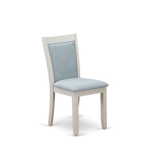 V026MZ015-5 5-Piece Dining Room Set Contains a Dining Table and 4 Baby Blue... - Picture 2 of 8