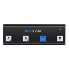 IK Multimedia iRig BlueBoard Bluetooth Wireless MIDI Footcontroller iOS/Mac LN