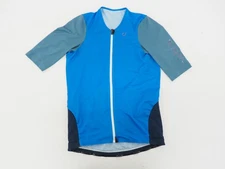 Velocio Men's Concept SE Short Sleeve Cycling Jersey Size Small Navy Blue / Blue