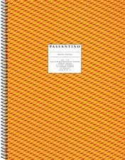 Guitar Manuscript Paper Tab 4 Staff 16 Chord Boxes Spiral Book No 159