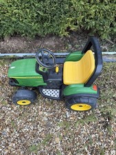 John Deere Ride On Electric Tractor 12V Kids