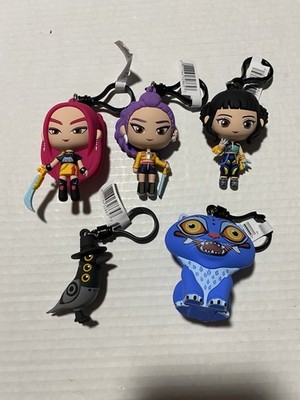 Official Netflix K-POP Demon Hunters ~ Figural Bag Clip NEW Opened