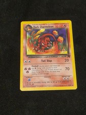 Dark Charmeleon 32/82 Team Rocket - W Gold Stamp Wizards Promo Pokemon Card LP
