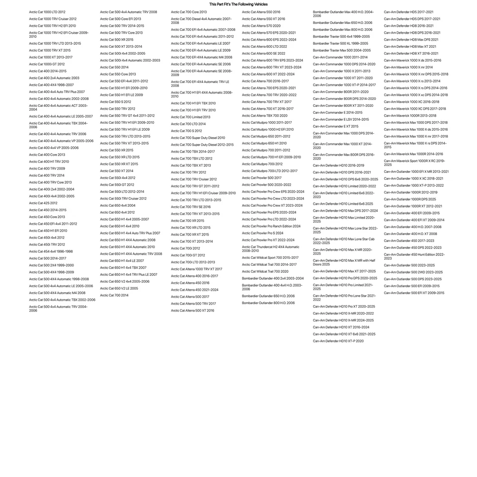 Maxxis Bighorn Radial Tire 26x12-12 For CAN-AM Defender HD10 Max DPS 2017-2023 - Image 4 of 4