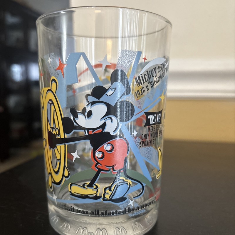 Disney "100 Years of Magic" McDonald's Collectible Glass