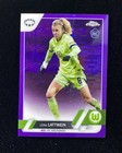 2022-23 Topps Chrome UEFA Women's Purple Pulsar Lena Lattwein RC 54/299 AQDZZ