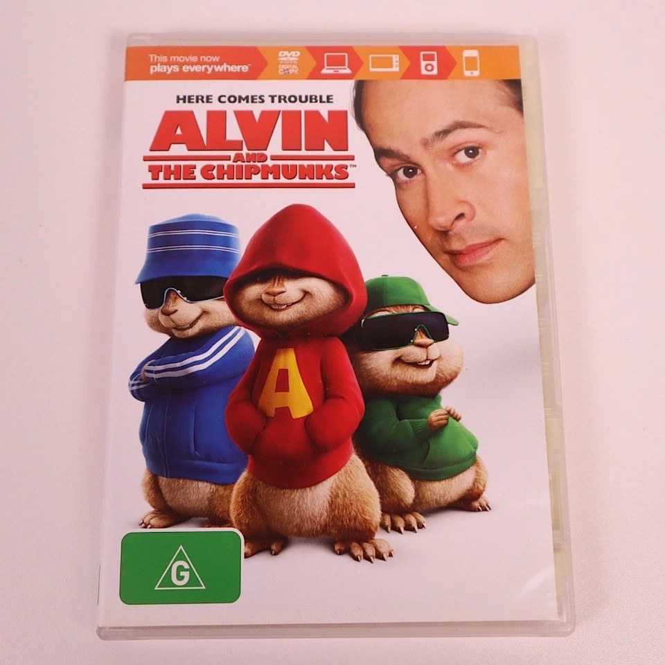Alvin And The Chipmunks 1 2 & 3 DVD Bundle - Region 4 PAL - GC + FREE POST - Image 3 of 4