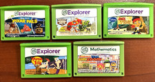 5 Leap Frog LeapPad Explorer Learning Game lot LeapPad 1 2 3 XDI Ultra Platinum