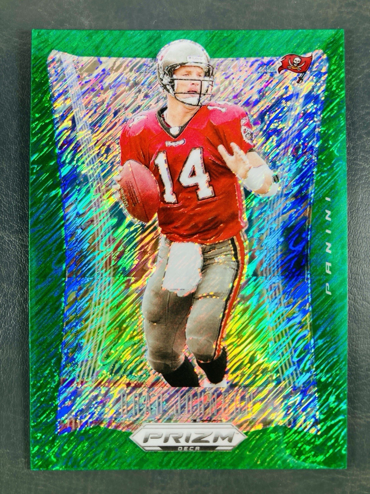 2024 Panini Prizm Deca Brad Johnson /12 Green Shimmer #278 RARE SSP 💎🔥