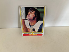 HACKSAW JACK REYNOLDS 1974 Vintage Card #25 Rookie Rc LOS ANGELES RAMS LB Exc. rookie card picture