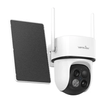 Wansview Solar Battery Security Camera Wireless 2K 3MP Dual-Cam Human Detection！