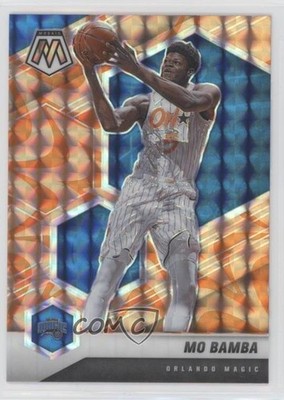 2020-21 Panini Mosaic Reactive Orange Prizm Mo Bamba #38 0mm5