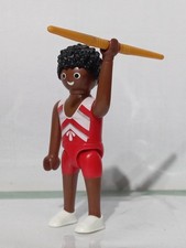 PLAYMOBIL FIGUR SPEERWERFER SPORTLER LEICHTATHLETIK WETTBEWERB OLYMPIA