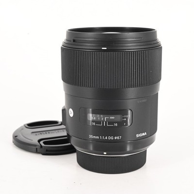 Sigma AF 35mm f1.4 DG Art HSM 012 Lens Nikon #991