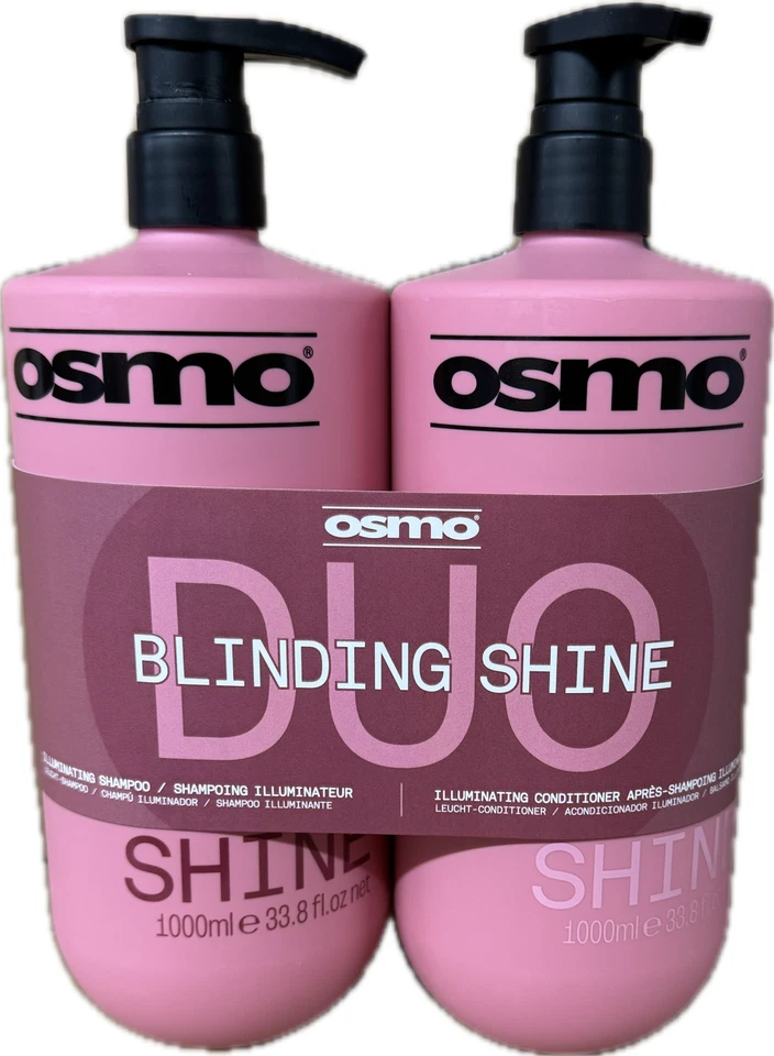Osmo Blinding Shine Shampoo & Conditioner 1000ml Duo FREE 24 HOUR DELIVERY