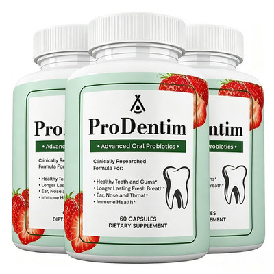ProDentim Capsules, Prodentim Supplement for Teeth And Gums Health (3 pack)