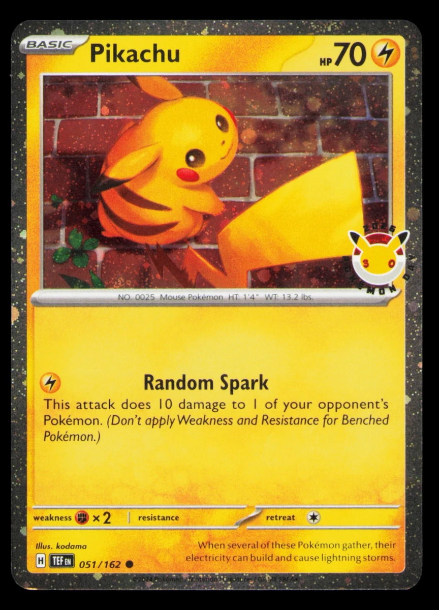 Pokmon Pikachu Pokmon TCG Individual Collectible Card Game Cards for sale  - eBay
