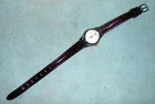 Seiko Quartz Watch Leather Strap – New Battery, Tested, Japan