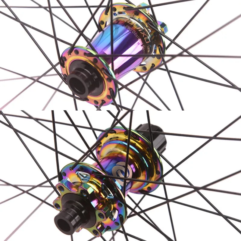 MTB Wheelset SLR I9 Hub 32 Hole 6 Claws Mountain 6 Bolt Disc Brack Bike Wheel - Image 3 of 4