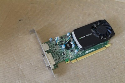 NVIDIA Quadro 400 Grafikkarte  512 MB DDR3 PCIe DVI DP HP 642229-001 FP
