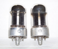 Pr. Sylvania 7N7 radio tubes,tested great!,cl...
