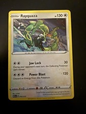Rayquaza SWSH029 Holo Black Star Promo Pokémon Card NM 2020