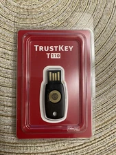FIDO U2F Security Key Trust key Two-Factor Authentication eTA110 USB Black