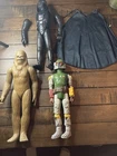 Star Wars Kenner Lot Of 3 12” Vintage Figures 1979 - Fett, Vader, Chewbacca