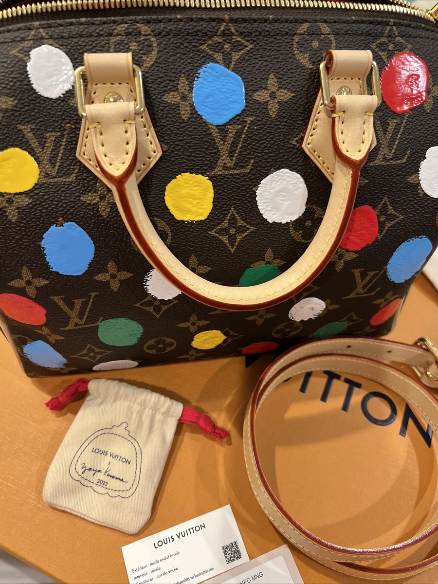 Louis Vuitton x Yayoi Kusama Speedy Bandouliere 25 Monogram Multicolor