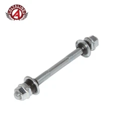 AltaLine Bicycle Front Hub Axle 3/8”x140mm Chrome FIXIE LOWRIDER CRUISER Bike