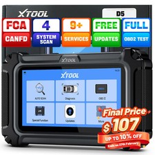  107 XTOOL D5 Car OBD2 Scanner Transmission A...