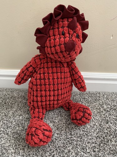 JELLYCAT First Steps Dinosaurier DAPPY DINO rot Stofftier Plüsch Lovey Triceratops - Bild 1 von 4