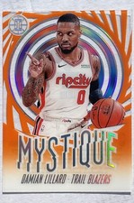 Damian Lillard 2019 Panini Illusions Mystique Orange #18