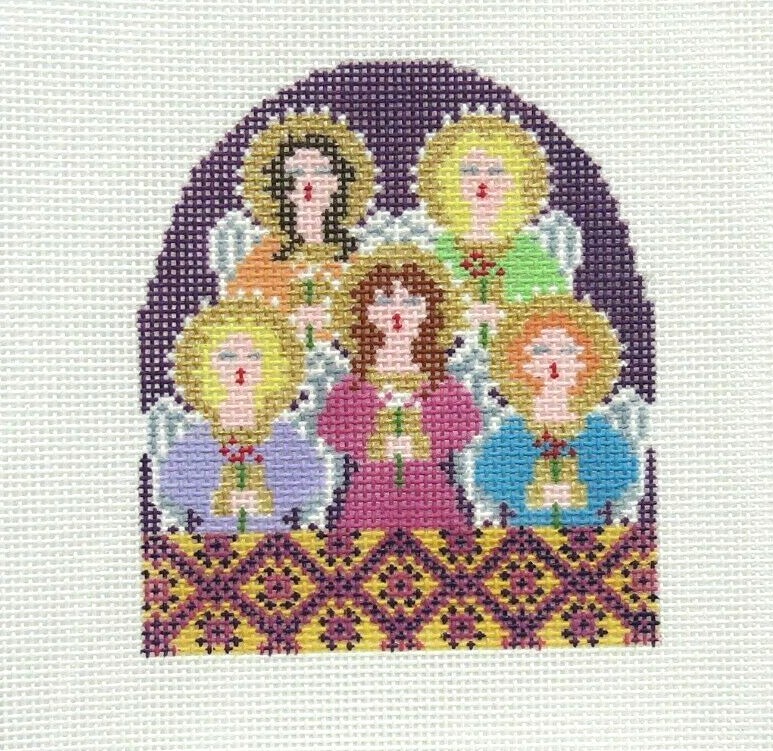 Jude Designs Entire 12 Days of Christmas Series Handpainted Needlepoint